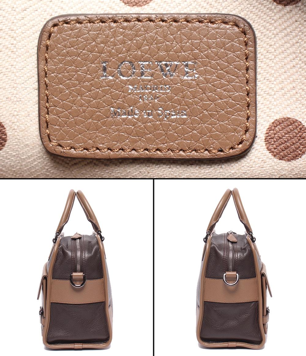 美品 LOEWE 2WAYハンドバッグ ショルダーバッグ 肩掛け クルス