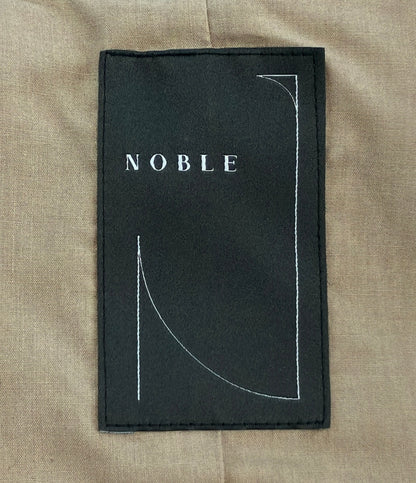 NOBLE ソフトラムレザーライダースジャケット レディース SIZE 36 ノーブル