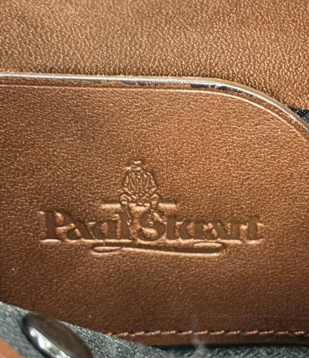 美品 PAUL STUART カードケース カラビナ付き メンズ ポールスチュアート