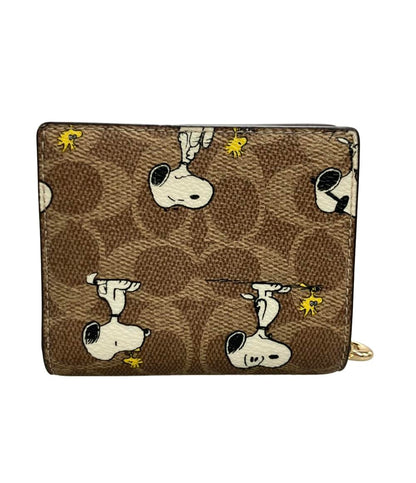 COACH PEANUTS 二つ折り財布 CBN32 IMY3O レディース コーチ ピーナッツ