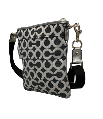 COACH ショルダーバッグ 斜め掛け オプアート レディース コーチ