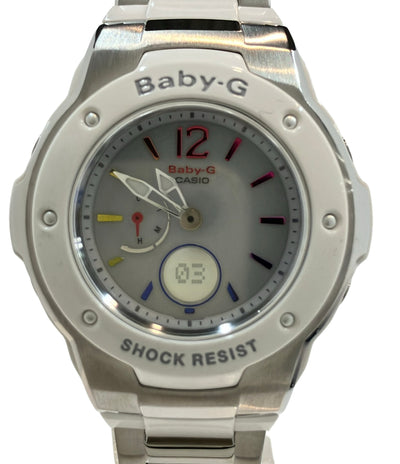 CASIO 腕時計 G-ms Baby-G ソーラー ホワイト MSG-3300 レディース カシオ