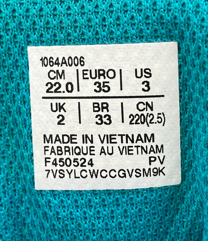 asics ハイカットスニーカー 1064A006 レディース SIZE 22.0 アシックス