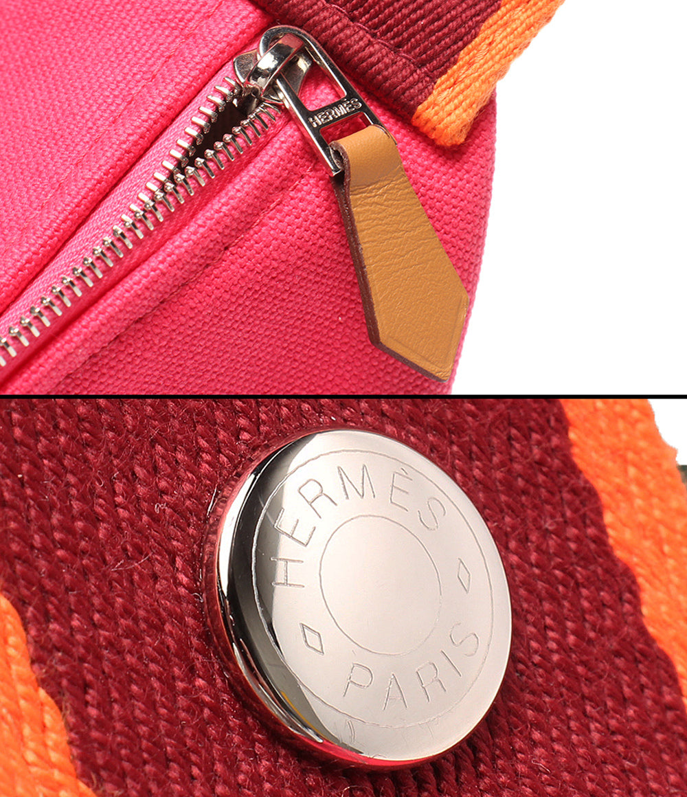 HERMES ポーチ バス用 シルバー金具 ブリッド ア ブラック GM レディース エルメス