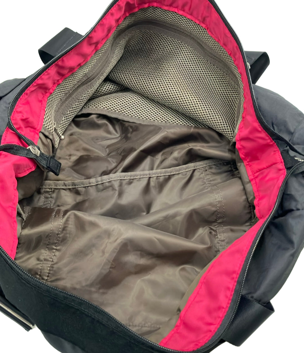 美品 Reebok 2way ボストンバッグ ショルダーバッグ 斜め掛け レディース リーボック