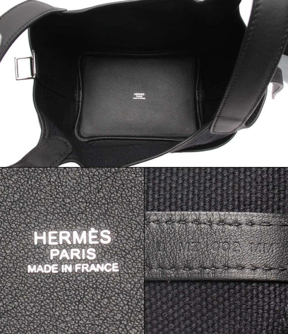 エルメス 美品 ハンドバッグ U刻印 シルバー金具 ピコタンロックカーゴPM キャンバス    レディース   HERMES