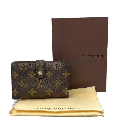 ルイ・ヴィトン 二つ折りがま口財布 ポルトフォイユヴィエノワ モノグラム M61674 レディース LOUIS VUITTON