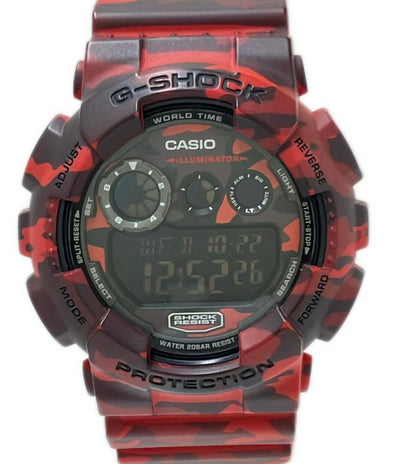 美品 CASIO 腕時計 G-SHOCK カモフラージュ クオーツ GD-1200CM メンズ カシオ
