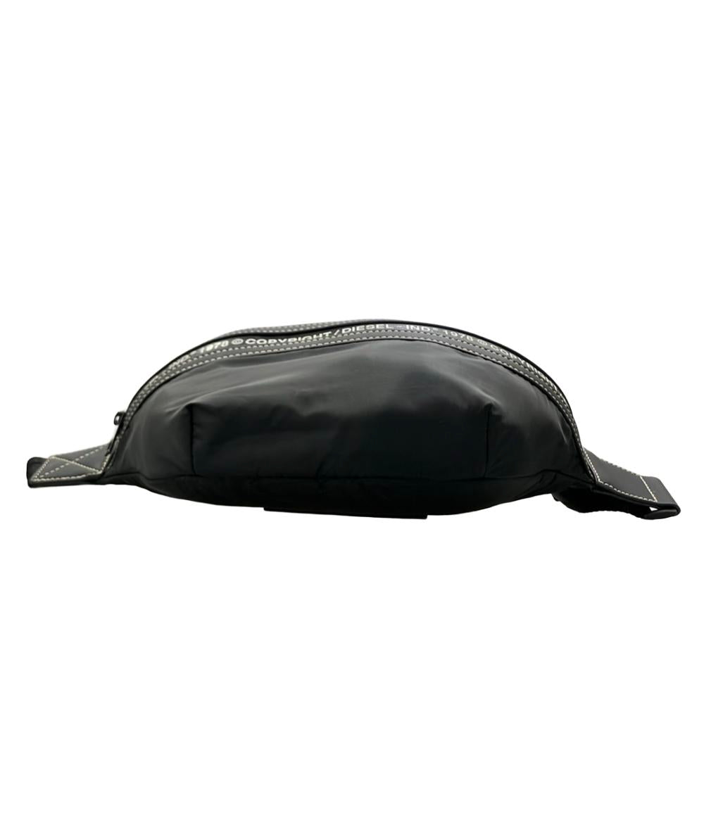 美品 DIESEL ボディバッグ ウエストバッグ ウエストポーチ メンズ ディーゼル