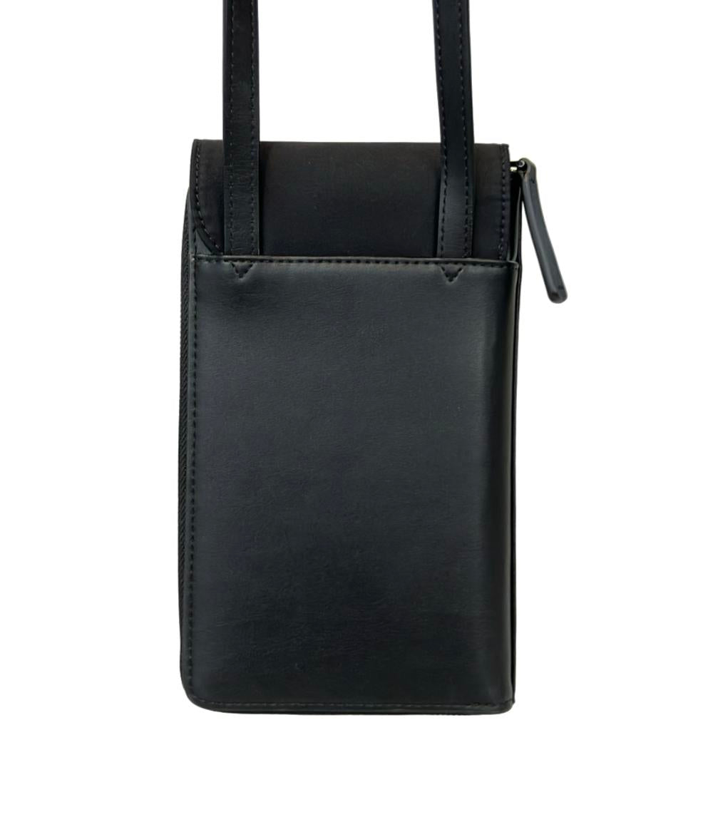 美品 EMPORIO ARMANI ショルダーバッグ トラベルポーチ ラウンドファスナー メンズ エンポリオアルマーニ