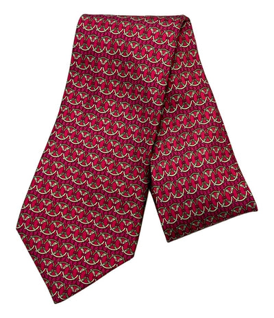 美品 HERMES ネクタイ シルク 100% 7996 EA メンズ エルメス