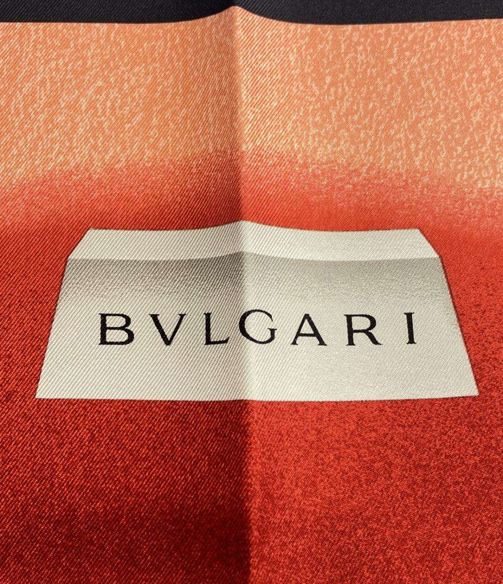 美品 ブルガリ スカーフ シルク100% レディース BVLGARI