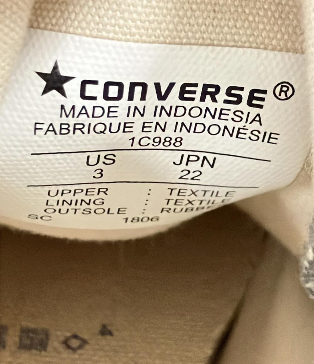 CONVERSE ハイカットスニーカー レディース SIZE 22.0 (XS) コンバース