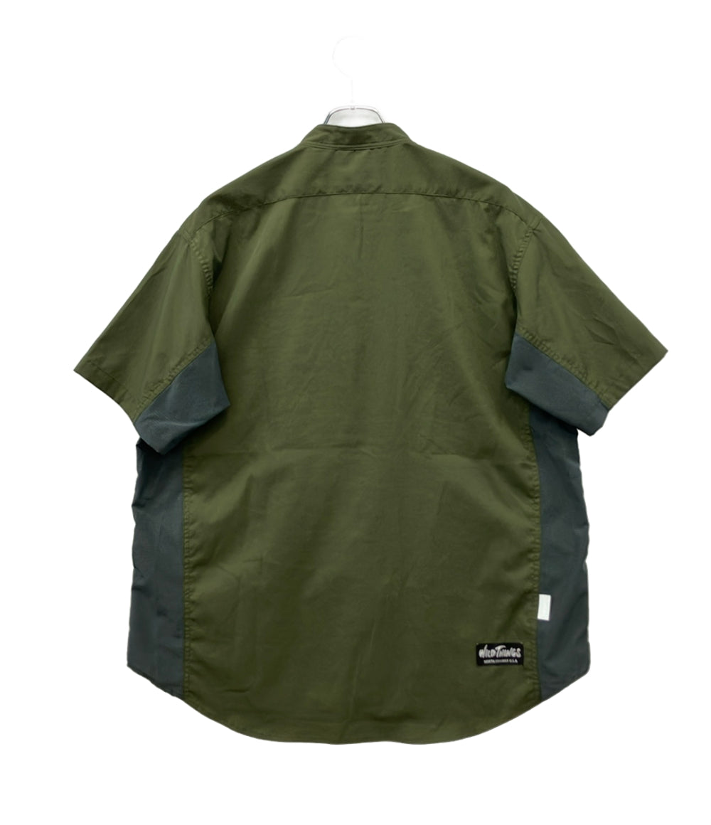 美品 narifuri WILDTHINGS 半袖シャツ NFWT-10 メンズ SIZE M ナリフリ ワイルドシングス