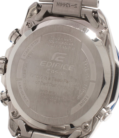 CASIO 腕時計 レッドブルレーシング 電波ソーラー エディフィス EDIFICE ソーラー ブラック EQW-A1100RB メンズ カシオ