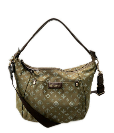 美品 russet ショルダーバッグ 2WAY 肩掛け 斜め掛け レディース ラシット