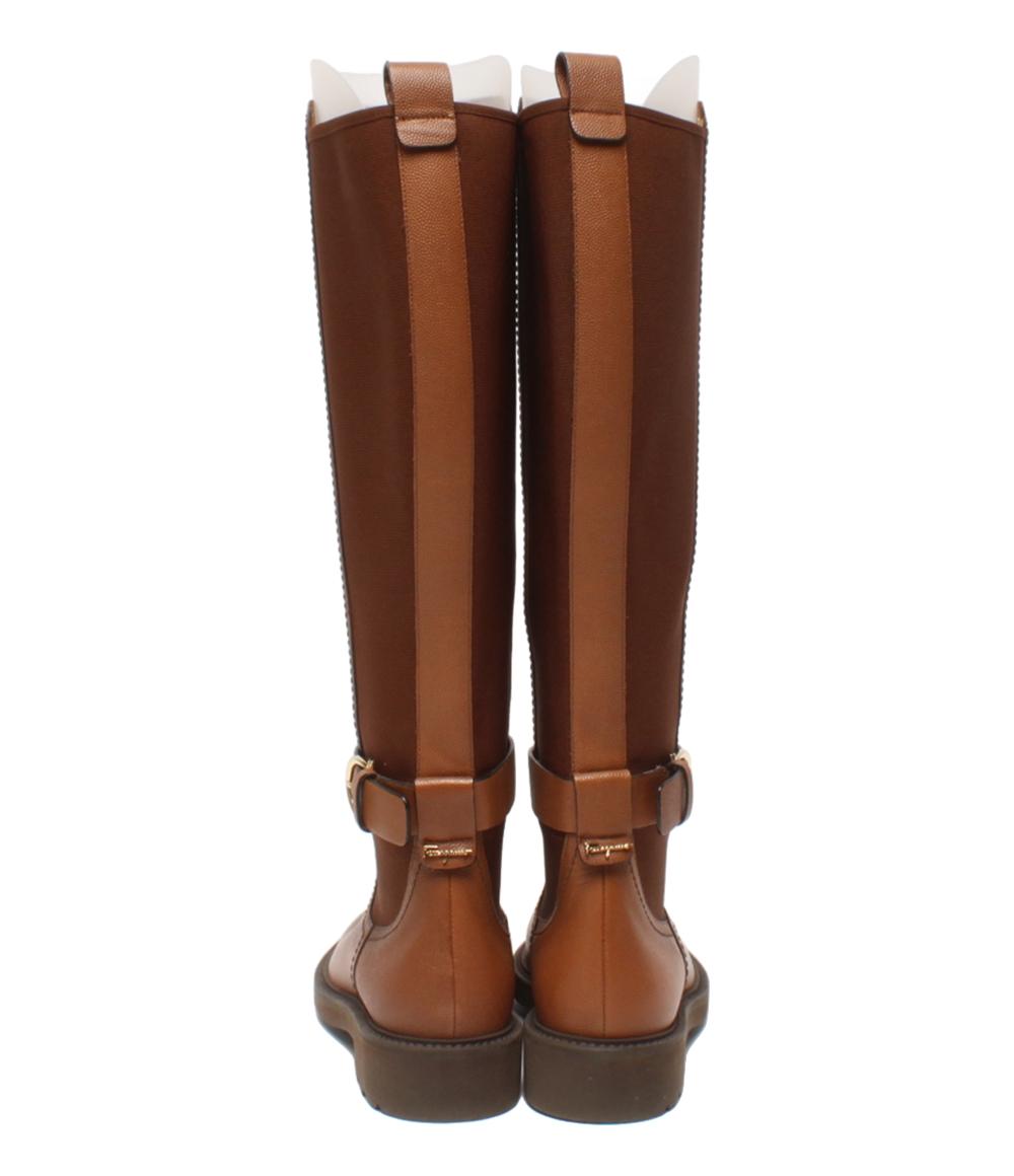 美品 サルヴァトーレフェラガモ ロングブーツ レディース SIZE 5 (S) Salvatore Ferragamo