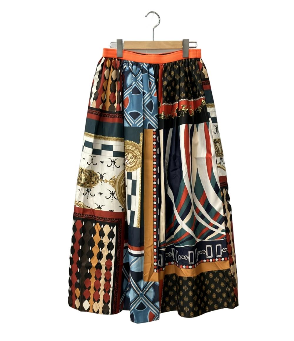 美品 カラー ロングフレアスカート レディース SIZE 2 (M) kolor