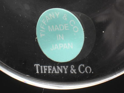 美品 TIFFANY&Co. ワイングラス 2点セット ペア フローレット ティファニー