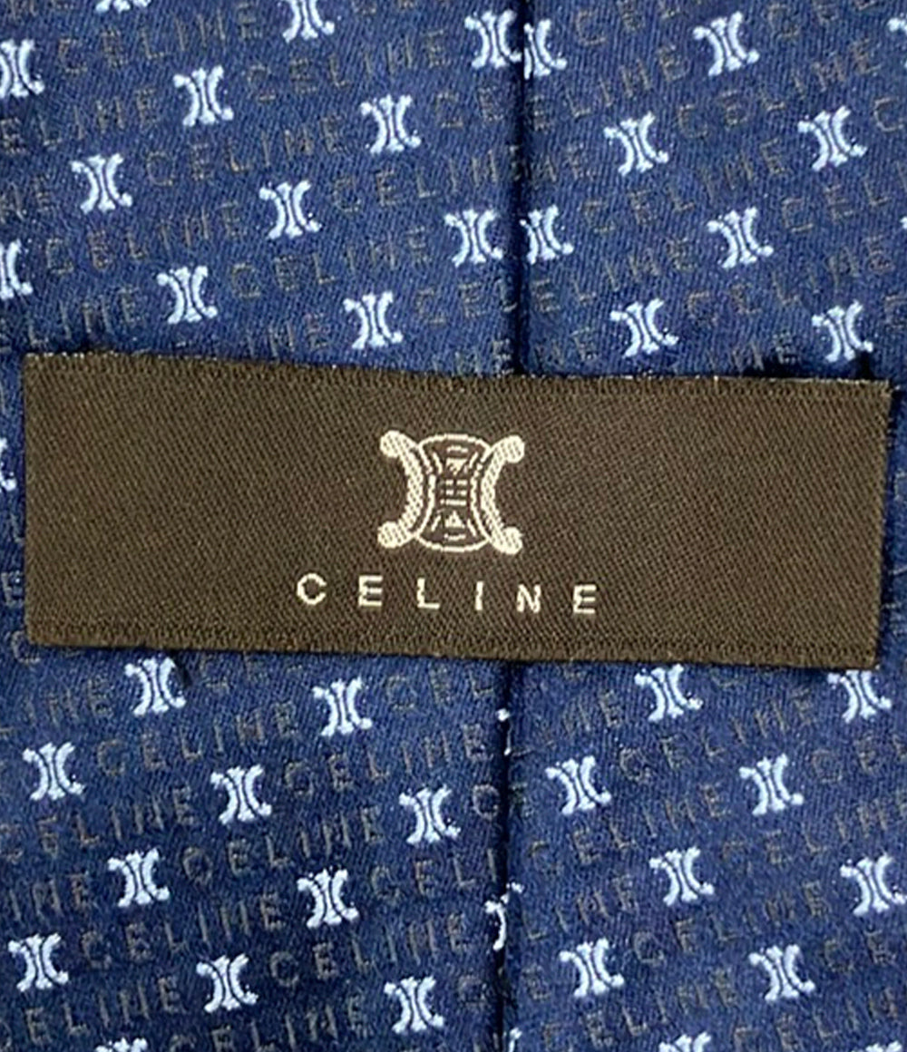 美品 CELINE ネクタイ シルク 100% メンズ セリーヌ