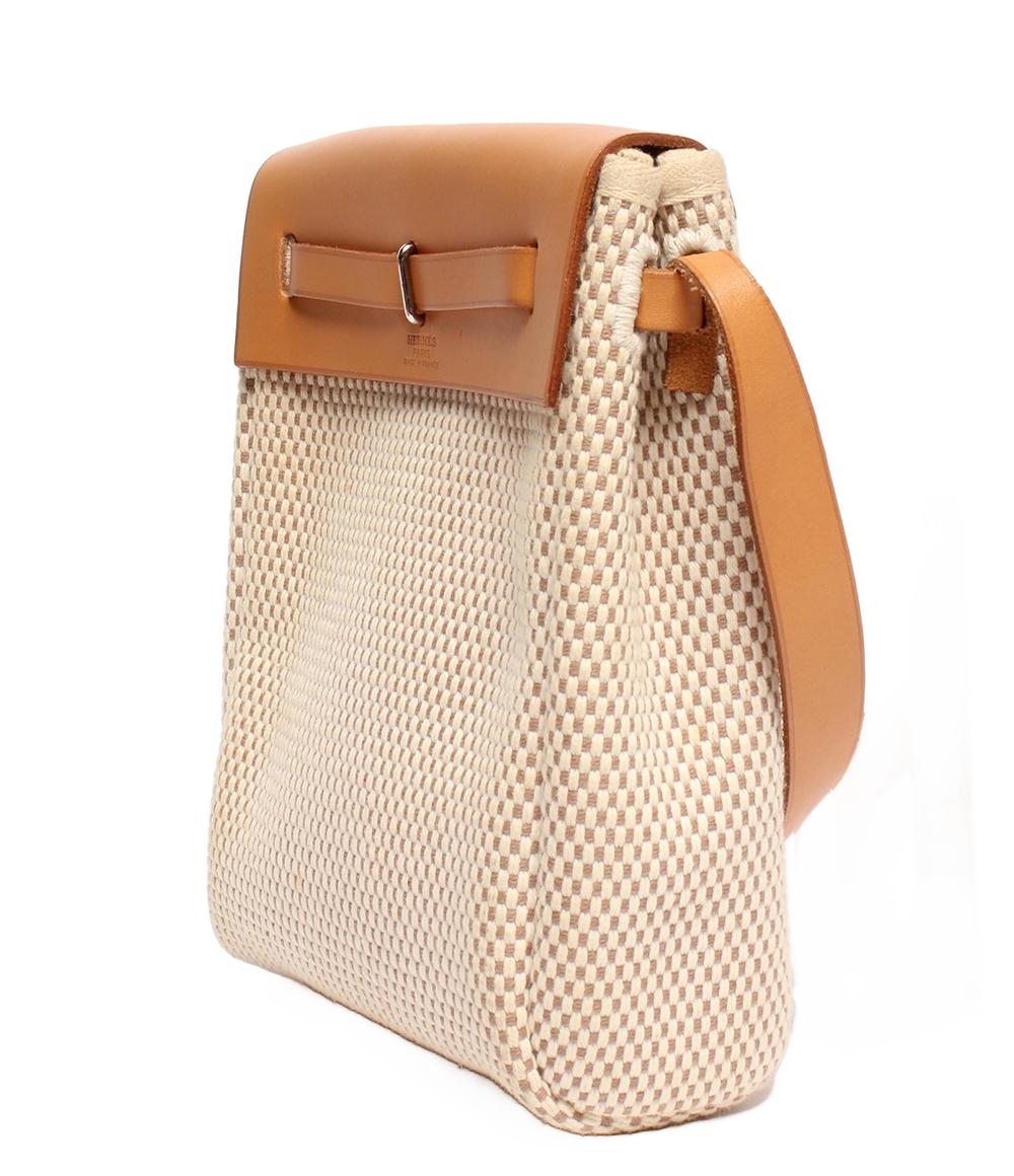 HERMES ショルダーバッグ 斜め掛け シルバー金具 エールバッグTPM レディース エルメス
