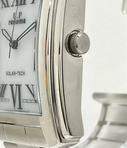 CITIZEN 腕時計 U.P.renoma ソーラー ホワイト E031-S5057833 メンズ シチズン