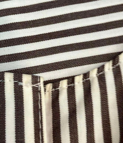 ebure 長袖ワンピース シャツワンピース ベルト付き ストライプ 2710700541 レディース SIZE 38 (S) エーブル