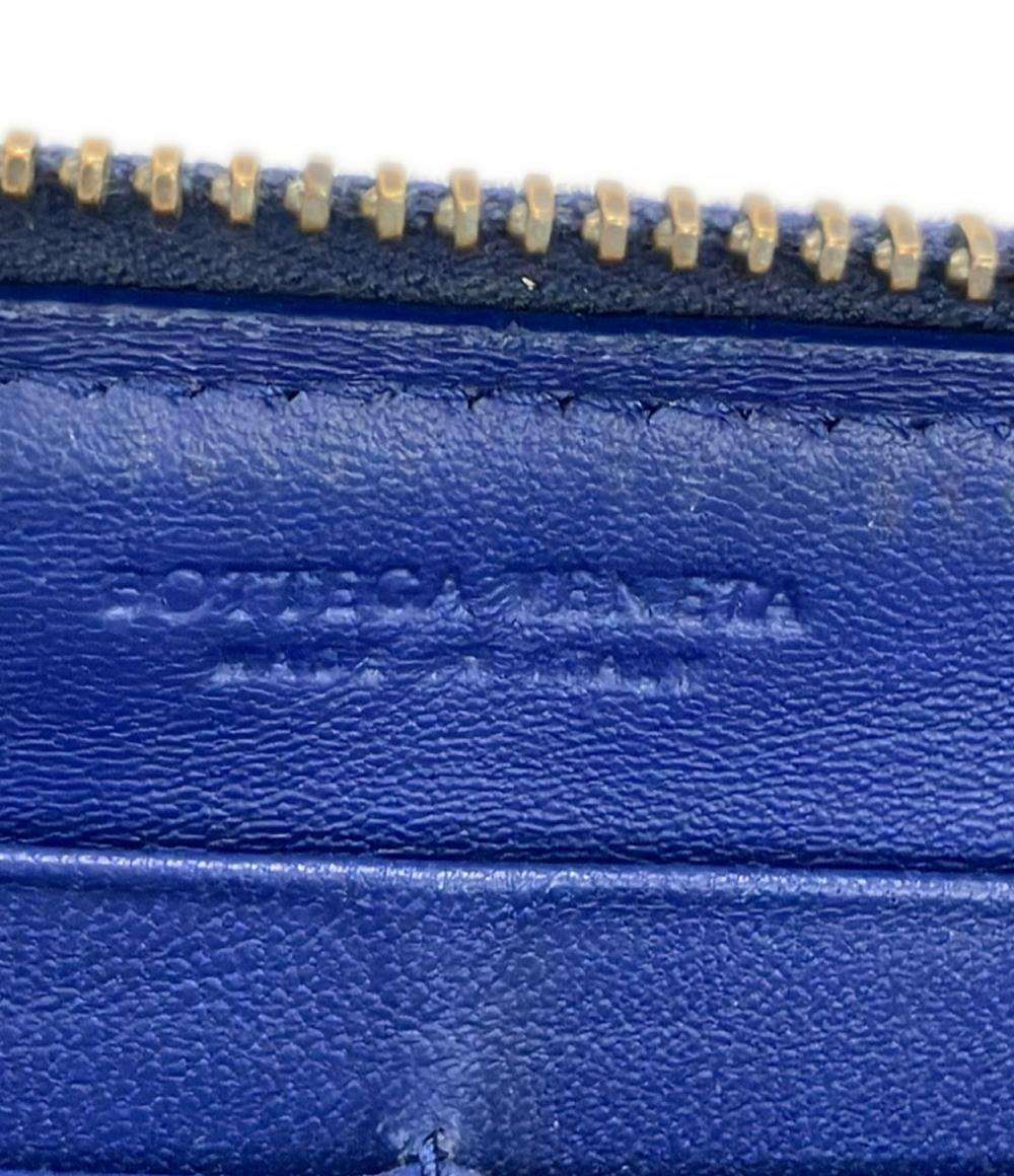 BOTTEGA VENETA ラウンドファスナー長財布 イントレチャート レディース ボッテガ・ヴェネタ