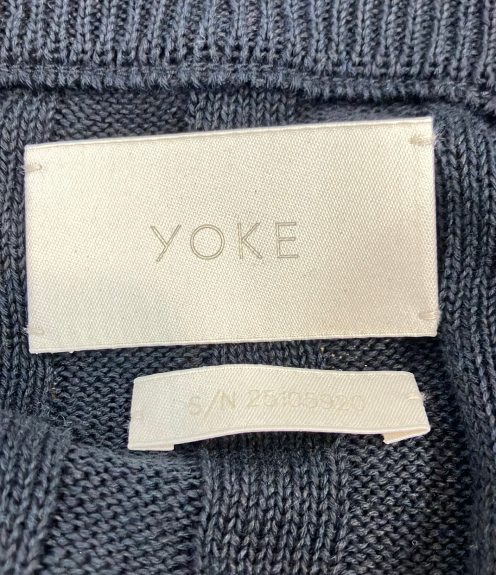 YOKE ブルゾン 25SS RANDOM RIB ZIP KNIT BLOUSON YK25SS0960S メンズ SIZE 3 (L) ヨーク