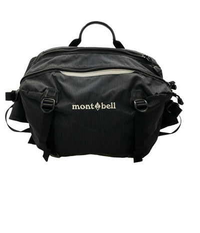 美品 mont-bell ウエストバッグ ウエストポーチ ボディバッグ メンズ モンベル
