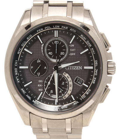 シチズン 腕時計 アテッサ ATTESA ソーラー ブラック H804-T018696 メンズ CITIZEN