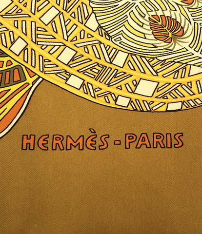 エルメス  スカーフ カレ90 シルク100％ ステップのアート  ART DES STEPPES    レディース SIZE   (複数サイズ) HERMES
