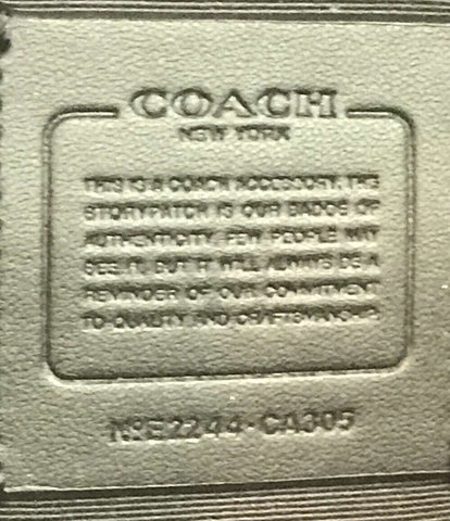 コーチ 美品 ハンドバッグ  シグネチャー   CA305 レディース   COACH