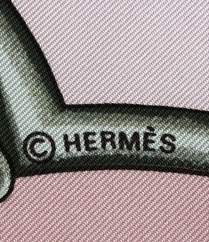 エルメス 美品 スカーフ カレ90 シルク100% ムガル王朝の馬  LES CHEVAUX DES MOGHOLS    レディース  (複数サイズ) HERMES