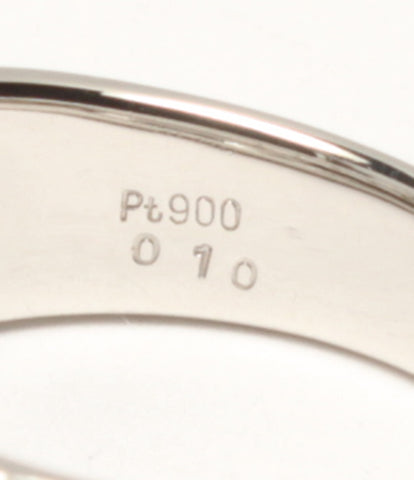 美品 リング 指輪 Pt900 ダイヤ0.10ct ベビーパール3mm      レディース SIZE 12号 (リング)