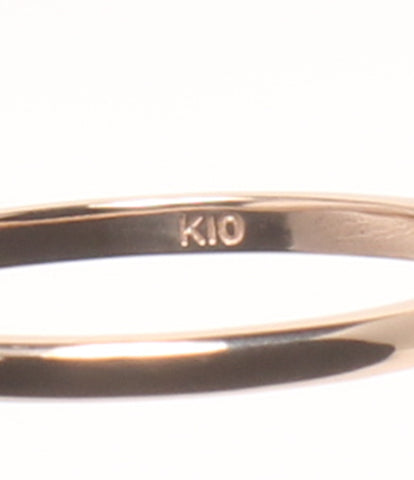 ヴァンドームアオヤマ 美品 リング 指輪 K10 ダイヤ      レディース SIZE 9号 (リング) VENDOME AOYAMA