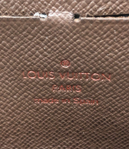 ルイヴィトン  ラウンドファスナー長財布 ジッピーウォレット ダミエ エベヌ   N60015 レディース  (ラウンドファスナー) Louis Vuitton