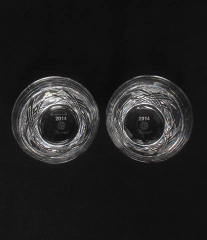 バカラ 美品 イヤータンブラー グラス 2点セット ペア  2014 ステラ       Baccarat