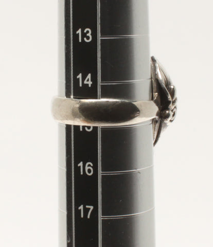 リング 指輪 SV925 琥珀      レディース SIZE 14号 (リング)