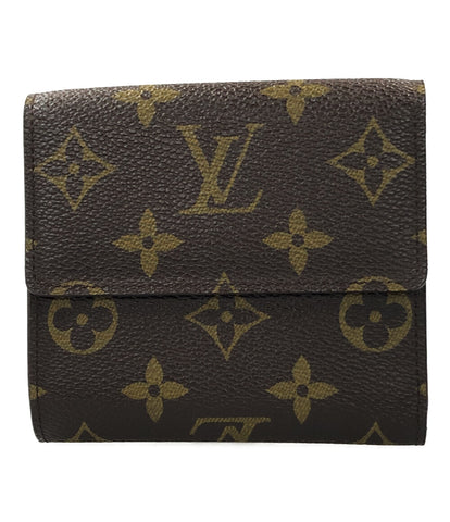 ルイヴィトン  二つ折り財布 Wホック ポルトフォイユ エリーズ モノグラム   M61654 レディース  (2つ折り財布) Louis Vuitton