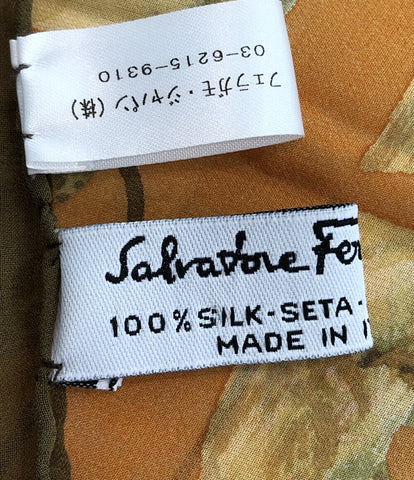 サルバトーレフェラガモ  スカーフ シルク100%      レディース  (複数サイズ) Salvatore Ferragamo