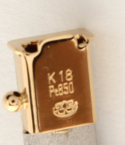 美品 ネックレス チョーカー K18 Pt850      レディース  (ネックレス)