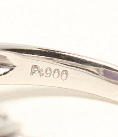 美品 リング 指輪 Pt900 ラベンダー翡翠5.95ct ダイヤ0.46ct      レディース SIZE 11号 (リング)
