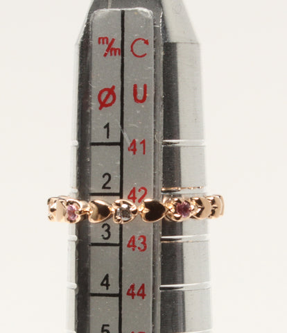 ヨンドシー 美品 リング 指輪 K18 ダイヤ      レディース SIZE 3号 (リング) 4℃