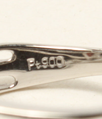美品 リング 指輪 Pt900 ガーネット0.69ct ダイヤ0.33ct      レディース SIZE 13号 (リング)