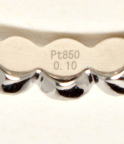 美品 リング 指輪 Pt850 ダイヤ0.10ct      レディース SIZE フリー (リング)