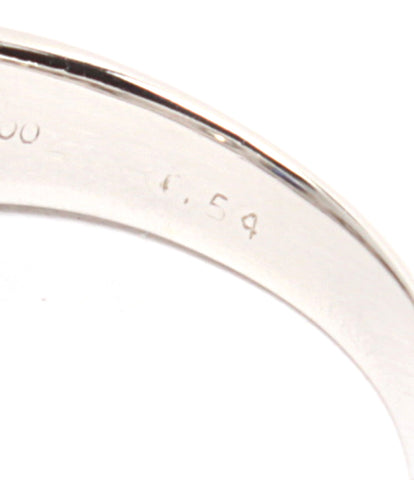 美品 リング 指輪 Pt900 サファイア 0.54ct ダイヤ 0.19ct      レディース SIZE 18号 (リング)