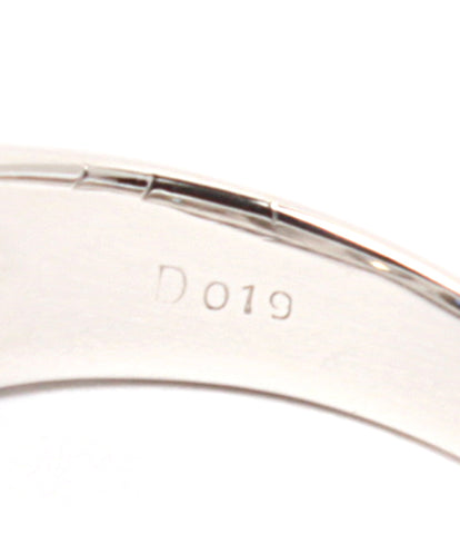 美品 リング 指輪 Pt900 サファイア 0.54ct ダイヤ 0.19ct      レディース SIZE 18号 (リング)