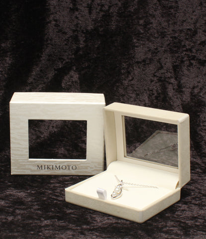 ミキモト 美品 ネックレス SV パール3.5-5.5mm ビーンズ      レディース  (ネックレス) MIKIMOTO