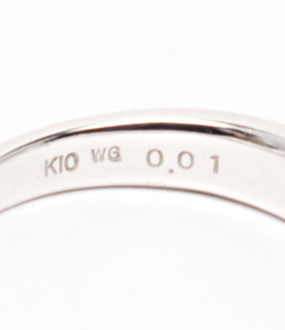 リング 指輪 K10WG ブルーダイヤ 0.01ct      レディース SIZE 15号 (リング) COMME CA DU MODE
